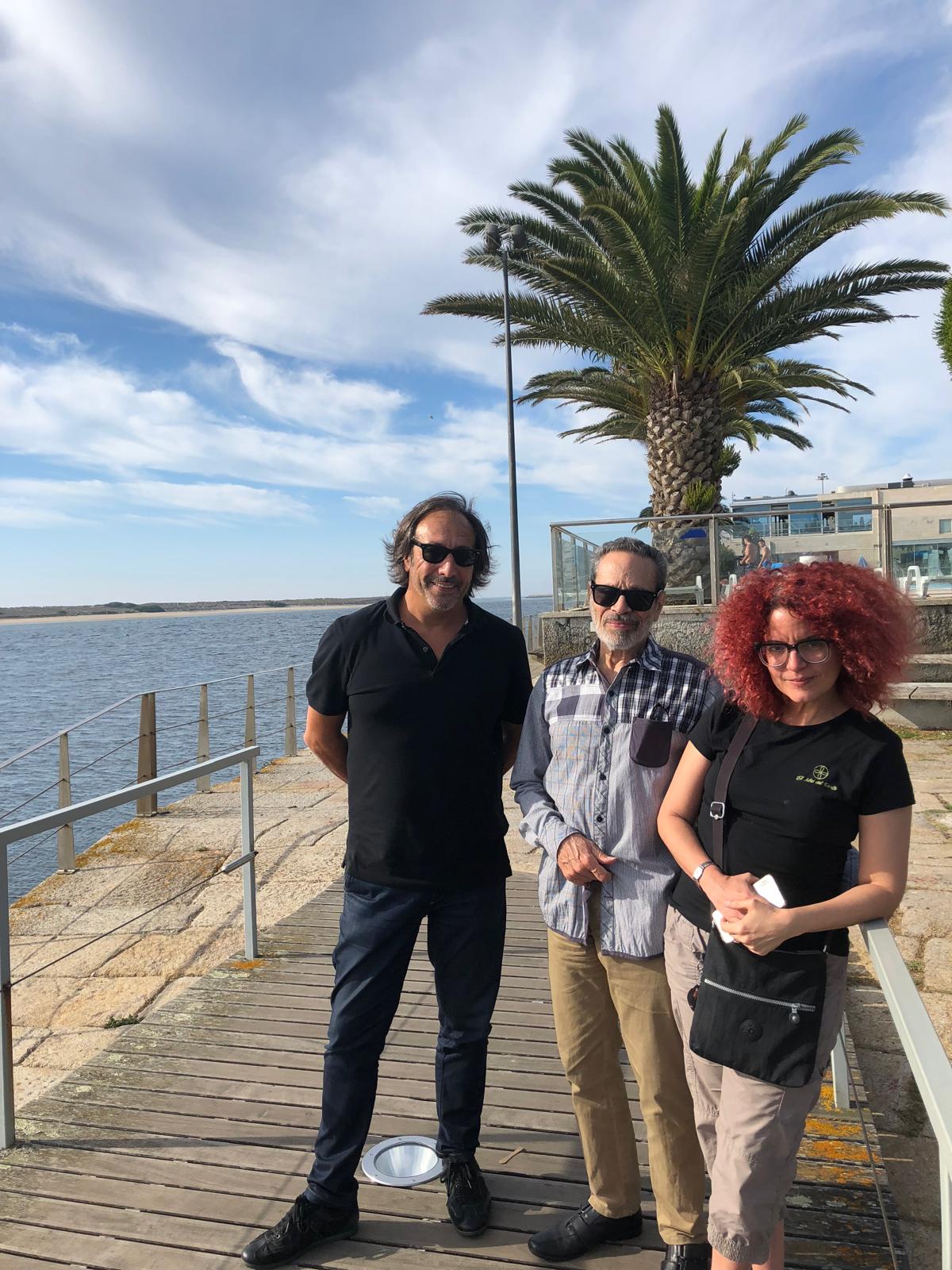 Rui Gama com amigos